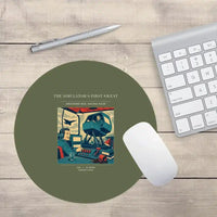 Thumbnail for VINTAGE G4462 - The Simulator's First Sweat - Designed Mouse Pads design on greenarmy round