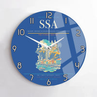 Thumbnail for Salvador - Deputado Luis Eduardo Magalhaes International Airport SSA Wall-Clock No-Frame - Blue