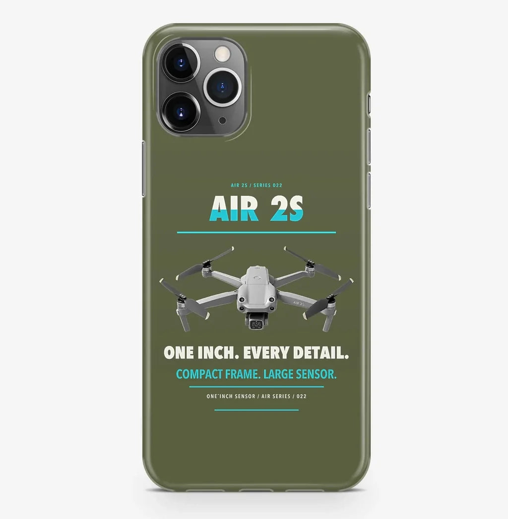 DJI Air 2S Case ProMax design on green army iphone case promax