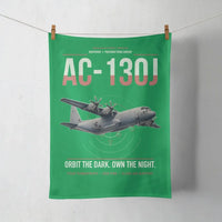 Thumbnail for AC-130J Ghostrider design on green towel