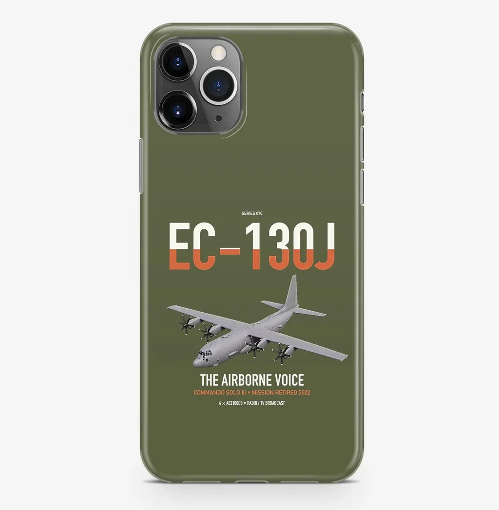 EC-130J Commando Solo III design on green army magsafe iphone case, for iPhone Pro Max