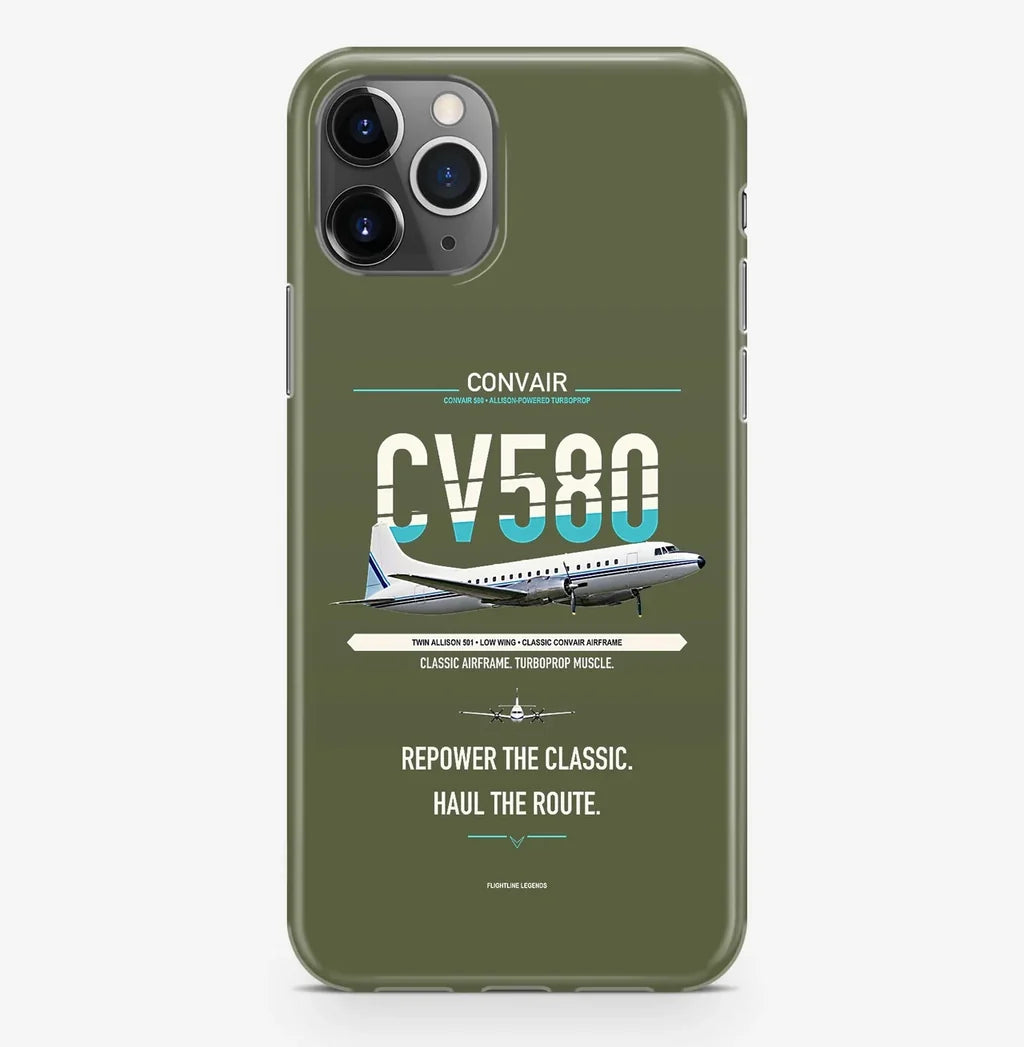Convair 580 Case ProMax design on green army iphone case promax