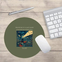 Thumbnail for VINTAGE G4425 - The Runway's Last Light - Designed Mouse Pads design on greenarmy round