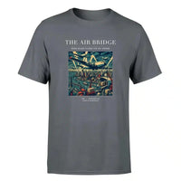 Thumbnail for VINTAGE G4099 - The Air Bridge - Premium T-Shirt design on gray premium t shirt