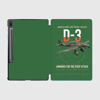 Thumbnail for Junkers Ju 87D-3 design on green samsung tablet tablet case