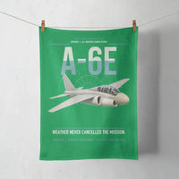 Thumbnail for A-6E Intruder design on green towel