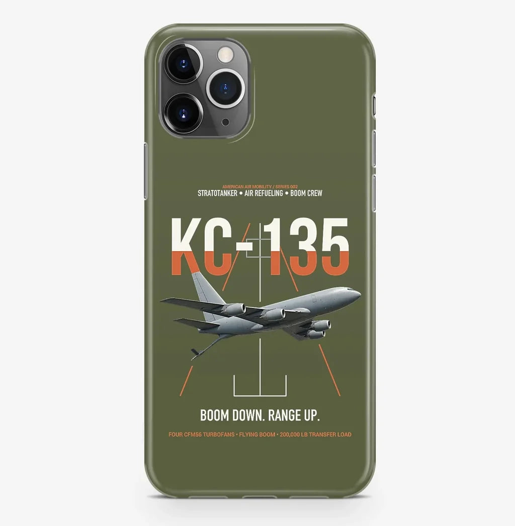 KC-135 STRATOTANKER design on green army magsafe iphone case, for iPhone Pro Max