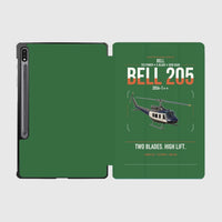 Thumbnail for Bell 205A-1++ design on green samsung tablet tablet case