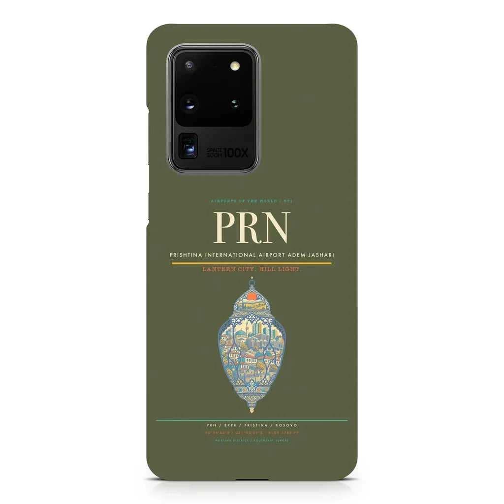 Prishtina International Airport Adem Jashari PRN Samsung Case - Green Army
