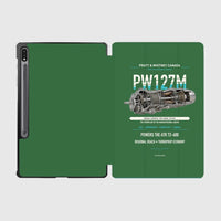 Thumbnail for PW127M design on green samsung tablet tablet case