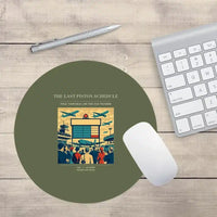 Thumbnail for VINTAGE G4469 - The Last Piston Schedule - Designed Mouse Pads design on greenarmy round