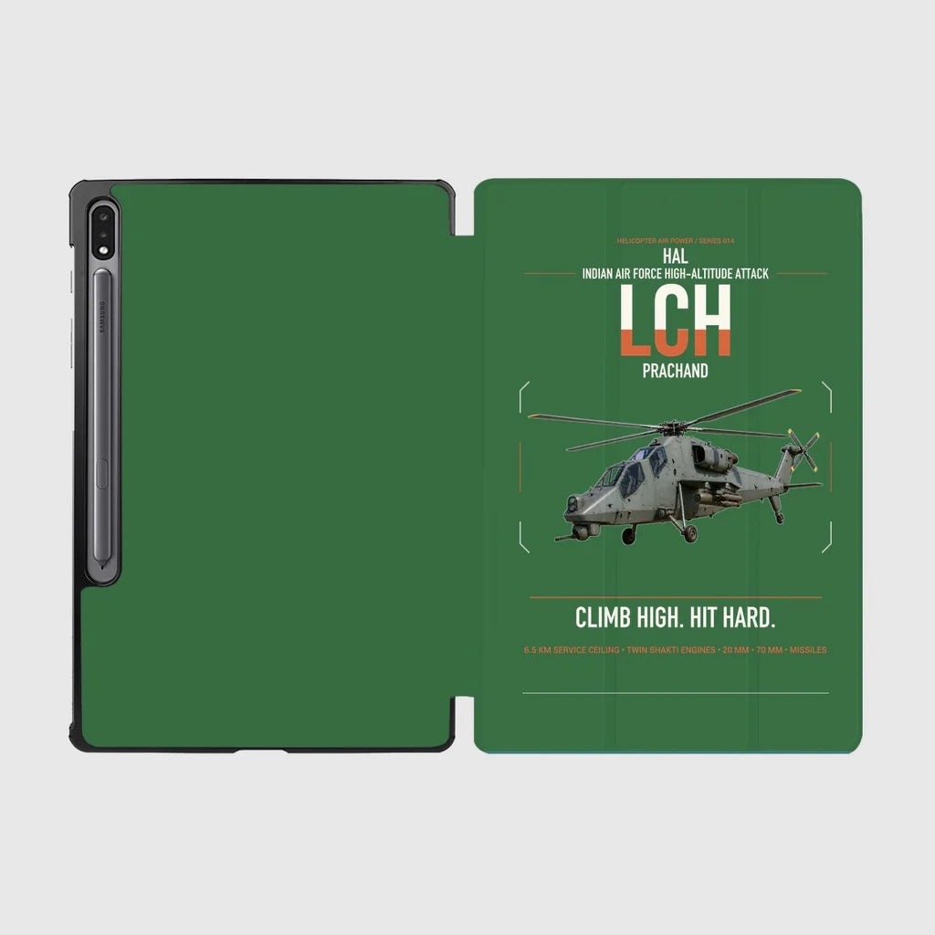HAL LCH Prachand design on green samsung tablet tablet case