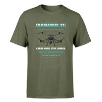 Thumbnail for Draganfly Commander 3XL design on green army single side