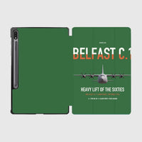 Thumbnail for Short Belfast C.1 design on green samsung tablet tablet case