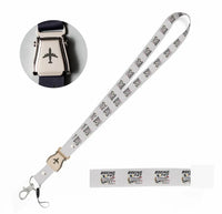 Thumbnail for Boeing 747 & PW4000-94 Engine seat belt lanyard - white