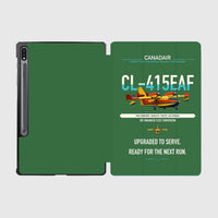 Thumbnail for Canadair CL-415EAF design on green samsung tablet tablet case