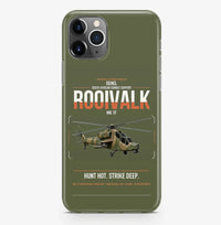 Thumbnail for Denel Rooivalk Mk 1F design on green army magsafe iphone case, for iPhone Pro Max