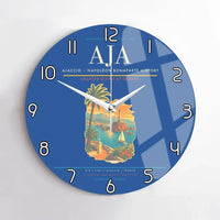 Thumbnail for Ajaccio  Napoleon Bonaparte Airport AJA Wall-Clock No-Frame - Blue