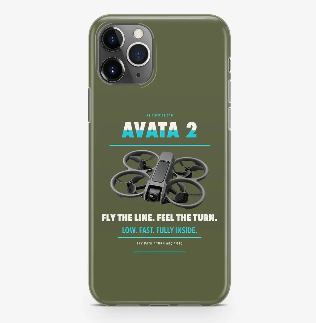 DJI Avata 2 Case ProMax design on green army iphone case promax