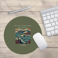 Thumbnail for VINTAGE G4494 - The Cape Of Storms Rounding - Designed Mouse Pads design on greenarmy round