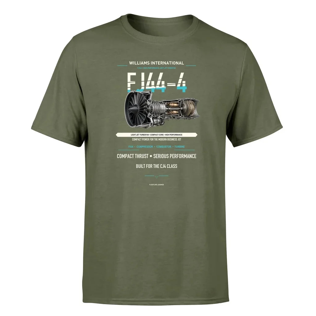 FJ44-4 design on green army single side