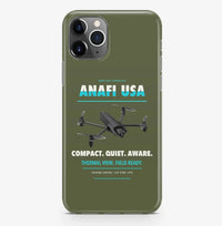 Thumbnail for Parrot ANAFI USA Case ProMax design on green army iphone case promax