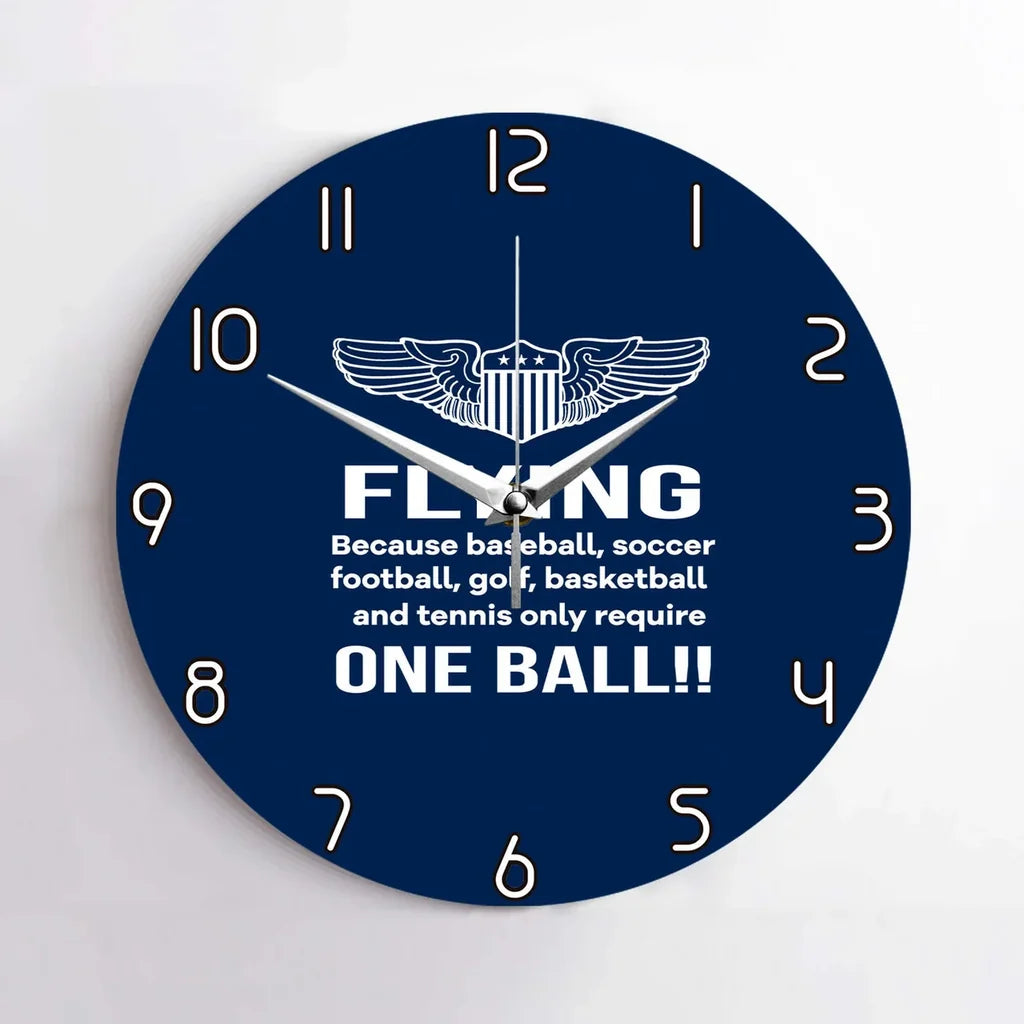 Flying One Ball Wall Clock - view 4