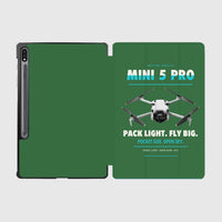 Thumbnail for DJI Mini 5 Pro design on green samsung tablet tablet case