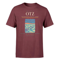 Thumbnail for Ralph Wien Memorial Airport (OTZ) T-Shirt single-side front print in Dark Red | ralph-wien-memorial-airport-otz-double-side-t-shirt