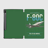 Thumbnail for F-80C Shooting Star design on green samsung tablet tablet case