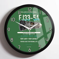 Thumbnail for FJ33-5A design on green framed wall clock
