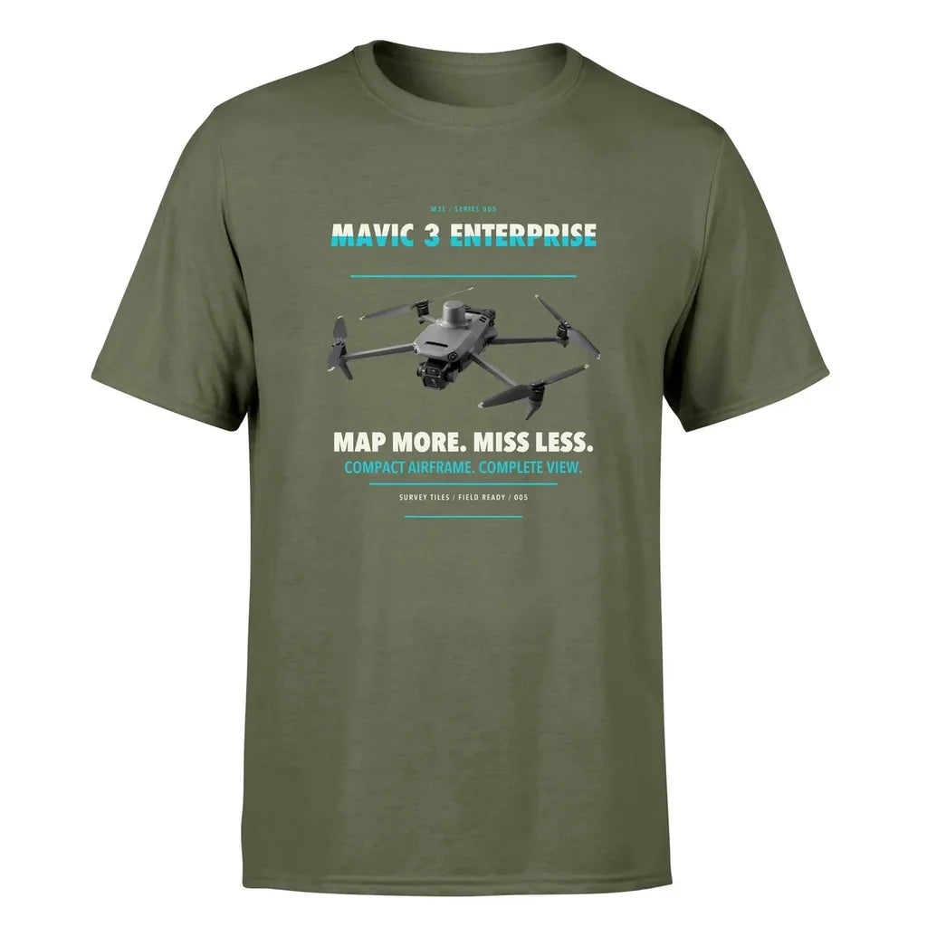 DJI Mavic 3 Enterprise design on green army single side