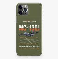 Thumbnail for MC-130J COMMANDO II design on green army magsafe iphone case, for iPhone Pro Max