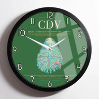 Thumbnail for Merle K. (Mudhole) Smith Airport (CDV) design on green framed wall clock
