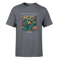 Thumbnail for VINTAGE G4235 - The Pony In The Hold - Premium T-Shirt design on gray premium t shirt
