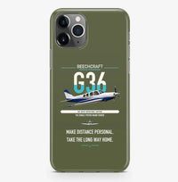 Thumbnail for Beechcraft Bonanza G36 design on green army magsafe iphone case, for iPhone Pro Max