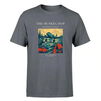 Thumbnail for VINTAGE G4282 - The Muskeg Hop - Premium T-Shirt design on gray premium t shirt