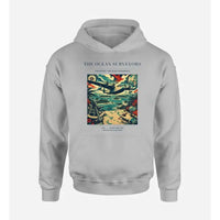 Thumbnail for VINTAGE G4064 - The Ocean Surveyors - Premium Hoodie design on lightgray premium