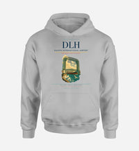 Thumbnail for Duluth International Airport (DLH) design on light gray hoodie single-side print