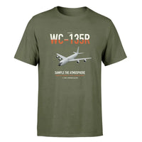 Thumbnail for WC-135R Constant Phoenix design on green army double-side t-shirt, single-side print