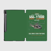 Thumbnail for Leonardo HH-139B design on green samsung tablet tablet case