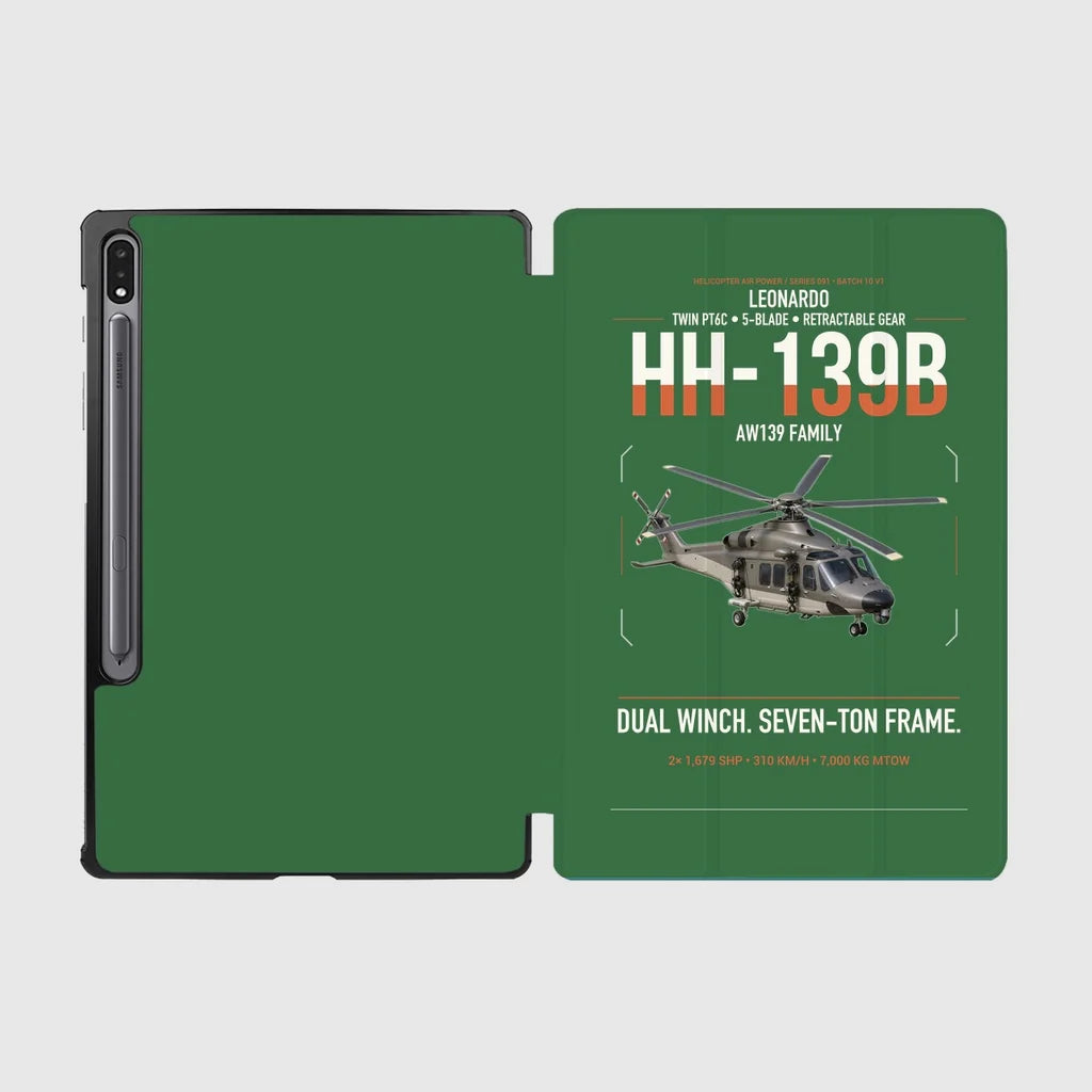 Leonardo HH-139B design on green samsung tablet tablet case