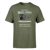 Thumbnail for RB211-535E4 design on green army single side