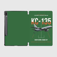 Thumbnail for KC-135 STRATOTANKER design on green samsung tablet tablet case
