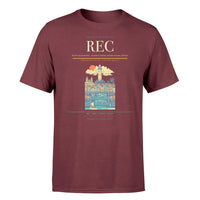 Thumbnail for Recife Guararapes (REC) T-Shirt single-side front print in Dark Red | recife-guararapes-rec-double-side-t-shirt