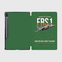Thumbnail for British Aerospace Sea Harrier FRS.1 design on green samsung tablet tablet case