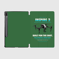 Thumbnail for DJI Inspire 2 design on green samsung tablet tablet case
