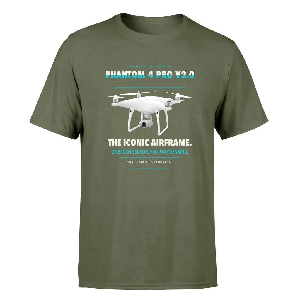 DJI Phantom 4 Pro V2.0 design on green army single side