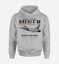Thumbnail for RAFALE M F4.1 design on light gray hoodie single side