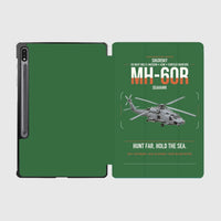 Thumbnail for Sikorsky MH-60R Seahawk design on green samsung tablet tablet case